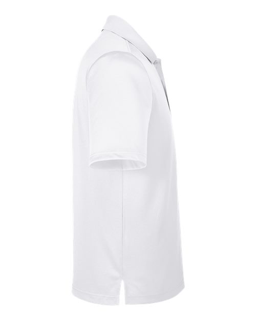 Harriton M348P Men's Advantage Snag Protection Plus IL Pocket Polo #color_WHITE
