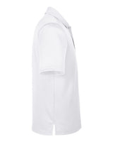 Harriton M348P Men's Advantage Snag Protection Plus IL Pocket Polo #color_WHITE