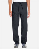 Harriton M898 Adult Restore 4.9 oz. Scrub Bottom #color_BLACK