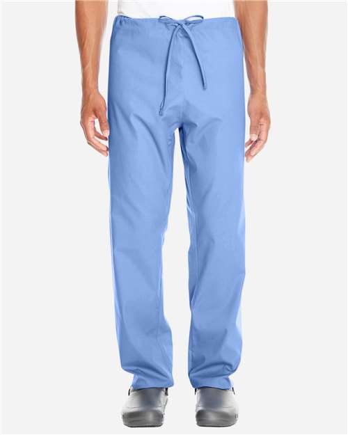 Harriton M898 Adult Restore 4.9 oz. Scrub Bottom #color_CIEL BLUE