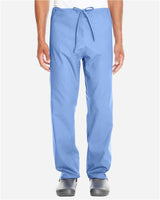 Harriton M898 Adult Restore 4.9 oz. Scrub Bottom #color_CIEL BLUE