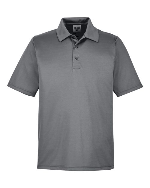Team 365 TT51 Men's Zone Performance Polo #color_SPORT GRAPHITE