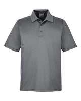 Team 365 TT51 Men's Zone Performance Polo #color_SPORT GRAPHITE