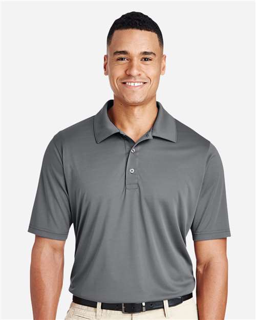 Team 365 TT51 Men's Zone Performance Polo #color_SPORT GRAPHITE