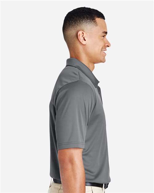 Team 365 TT51 Men's Zone Performance Polo #color_SPORT GRAPHITE