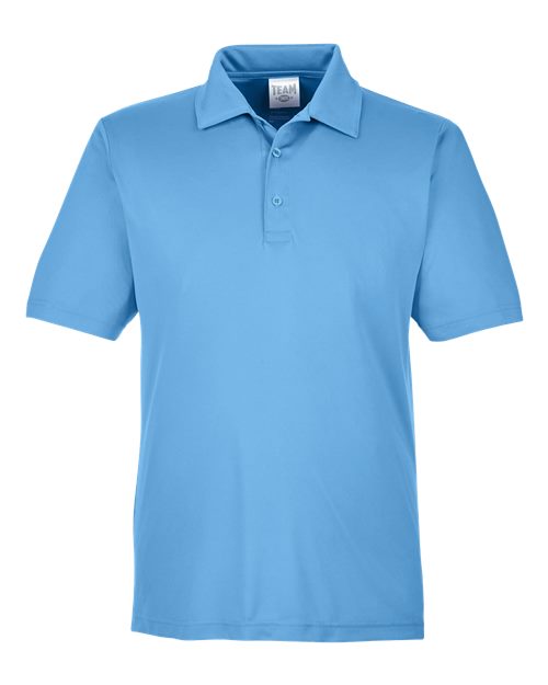 Team 365 TT51 Men's Zone Performance Polo #color_SPORT LIGHT BLUE