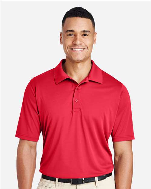 Team 365 TT51 Men's Zone Performance Polo #color_SPORT RED
