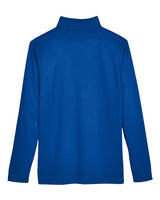 Harriton M748 Men's Advantage Snag Protection Plus IL Quarter-Zip #color_TRUE ROYAL