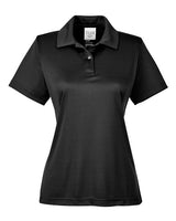 Team 365 TT51W Ladies' Zone Performance Polo #color_BLACK