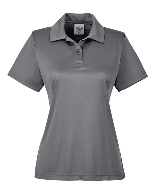 Team 365 TT51W Ladies' Zone Performance Polo #color_SPORT GRAPHITE