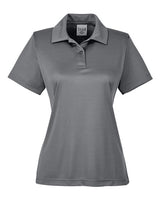 Team 365 TT51W Ladies' Zone Performance Polo #color_SPORT GRAPHITE
