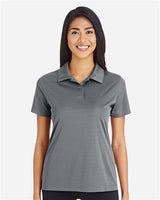 Team 365 TT51W Ladies' Zone Performance Polo #color_SPORT GRAPHITE