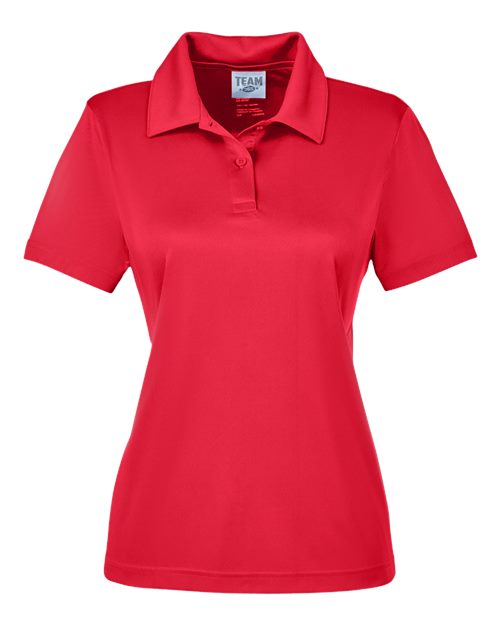 Team 365 TT51W Ladies' Zone Performance Polo #color_SPORT RED