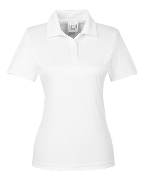 Team 365 TT51W Ladies' Zone Performance Polo #color_WHITE