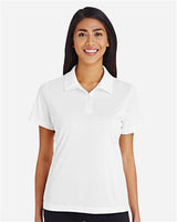 Team 365 TT51W Ladies' Zone Performance Polo #color_WHITE