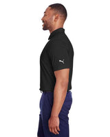 Puma Golf 596920 Men's Fusion Polo #color_PUMA BLACK