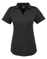 Puma Golf 596800 Ladies' Icon Golf Polo #color_PUMA BLACK