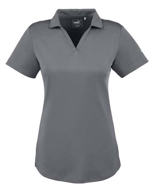Puma Golf 596800 Ladies' Icon Golf Polo #color_QUIET SHADE
