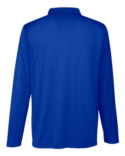 Team 365 TT51L Men's Zone Performance Long Sleeve Polo #color_SPORT ROYAL