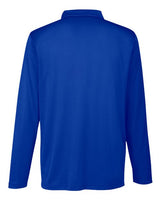 Team 365 TT51L Men's Zone Performance Long Sleeve Polo #color_SPORT ROYAL