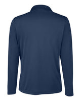 Team 365 TT51LW Ladies' Zone Performance Long Sleeve Polo #color_SPORT DARK NAVY