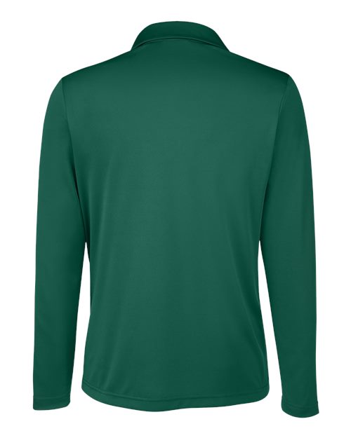 Team 365 TT51LW Ladies' Zone Performance Long Sleeve Polo #color_SPORT FOREST