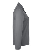 Team 365 TT51LW Ladies' Zone Performance Long Sleeve Polo #color_SPORT GRAPHITE