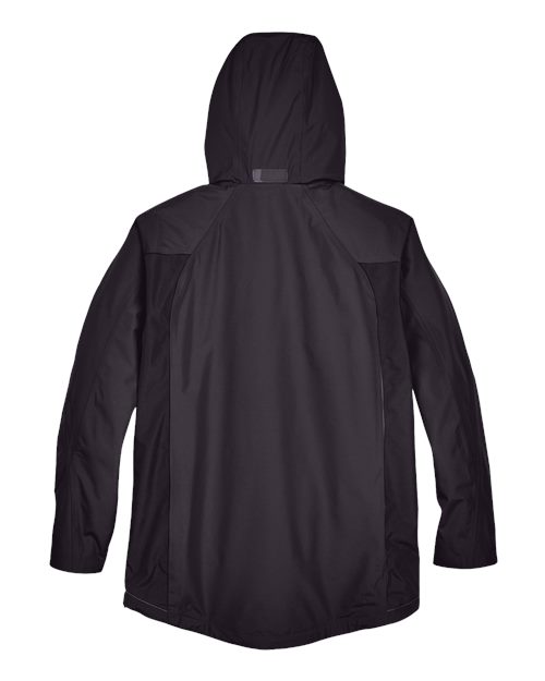 Team 365 TT86 Men's Dominator Waterproof Jacket #color_BLACK