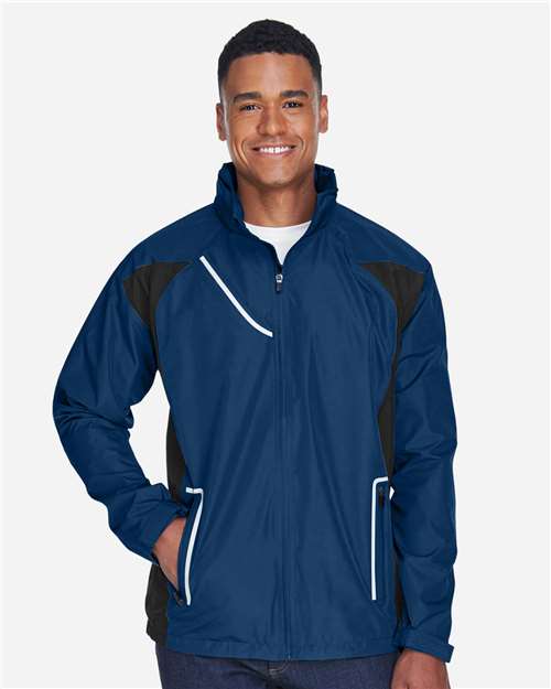 Team 365 TT86 Men's Dominator Waterproof Jacket #color_SPORT DARK NAVY