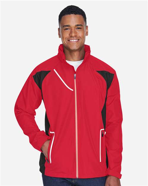 Team 365 TT86 Men's Dominator Waterproof Jacket #color_SPORT RED