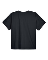 Harriton M897 Adult Restore 4.9 oz. Scrub Top #color_BLACK