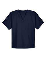 Harriton M897 Adult Restore 4.9 oz. Scrub Top #color_DARK NAVY