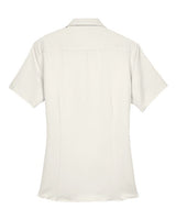 Harriton M570W Ladies' Bahama Cord CampShirt #color_CREME