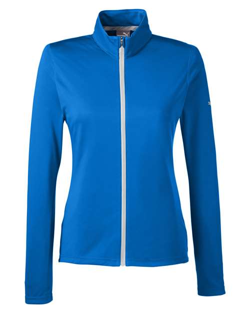 Puma Golf 596803 Ladies' Icon Full-Zip #color_LAPIS BLUE