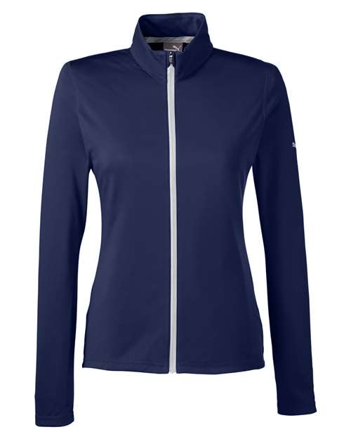 Puma Golf 596803 Ladies' Icon Full-Zip #color_PEACOAT
