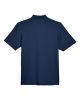 Harriton M345 Men's Advantage Snag Protection Plus IL Snap Placket Polo #color_DARK NAVY