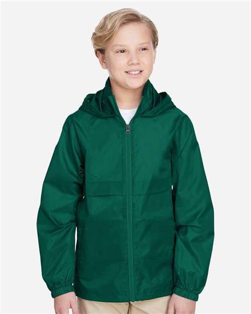 Team 365 TT73Y Youth Zone Protect Lightweight Jacket #color_SPORT FOREST