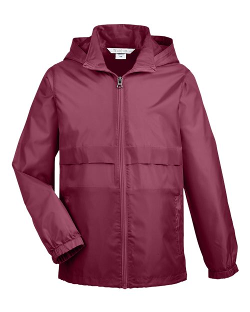 Team 365 TT73Y Youth Zone Protect Lightweight Jacket #color_SPORT MAROON