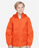 Team 365 TT73Y Youth Zone Protect Lightweight Jacket #color_SPORT ORANGE