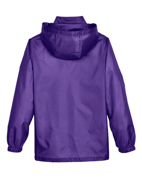 Team 365 TT73Y Youth Zone Protect Lightweight Jacket #color_SPORT PURPLE