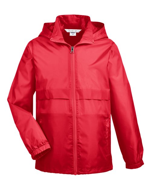 Team 365 TT73Y Youth Zone Protect Lightweight Jacket #color_SPORT RED