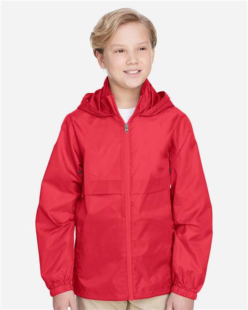 Team 365 TT73Y Youth Zone Protect Lightweight Jacket #color_SPORT RED