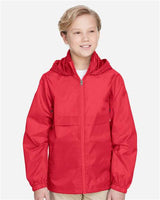 Team 365 TT73Y Youth Zone Protect Lightweight Jacket #color_SPORT RED