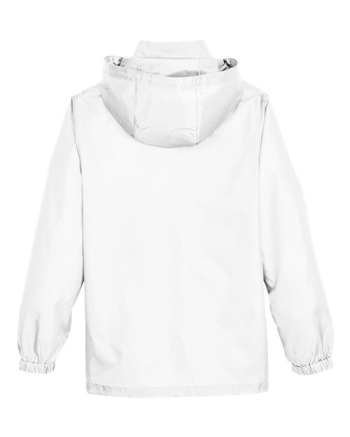 Team 365 TT73Y Youth Zone Protect Lightweight Jacket #color_WHITE