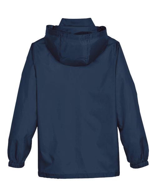 Team 365 TT73Y Youth Zone Protect Lightweight Jacket #color_SPORT DARK NAVY