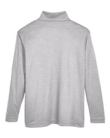 Team 365 TT31HY Youth Zone Sonic Heather Performance Quarter-Zip #color_ATHLETIC HEATHER