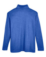 Team 365 TT31HY Youth Zone Sonic Heather Performance Quarter-Zip #color_SP ROYAL HEATHER