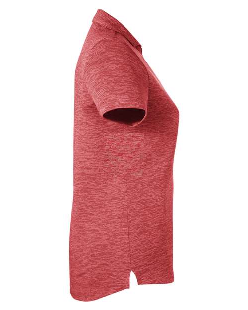 Puma Golf 596802 Ladies' Icon Heather Polo #color_HIGH RISK RED