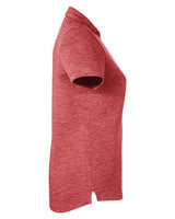 Puma Golf 596802 Ladies' Icon Heather Polo #color_HIGH RISK RED