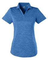 Puma Golf 596802 Ladies' Icon Heather Polo #color_LAPIS BLUE